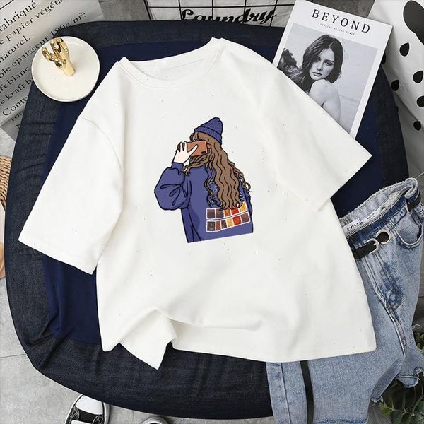 harajuku ullzang cute cartoon print tshirt women short sleeve oversized t shirt summer women vogue t shirt female clothes, White
harajuku ullzang cute cartoon print tshirt women short sleeve oversized t shirt summer women vogue t shirt female clothes, White