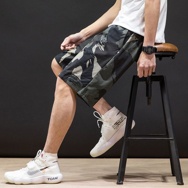 2020 summer men's loose and versatile new motor large camouflage 16 color casual shorts, White;black
2020 summer men's loose and versatile new motor large camouflage 16 color casual shorts, White;black
