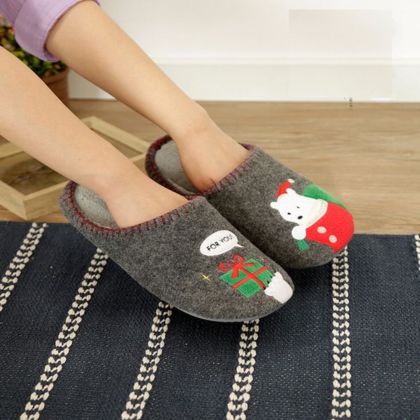 cotton slippers women 2020 autumn winter christmas warm plush lovers flat shoes soft flock indoor home slippers for female y1124, Black
cotton slippers women 2020 autumn winter christmas warm plush lovers flat shoes soft flock indoor home slippers for female y1124, Black