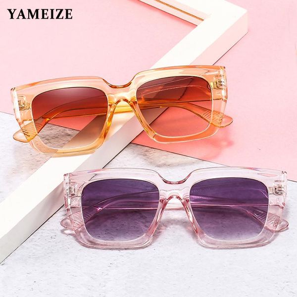 YAMEIZE Square Sunglasses Women Retro Classic Vintage Sun Glasses Gradient Lenses Driving Glasses Fashion Shades Gafas De Sol, White;black
YAMEIZE Square Sunglasses Women Retro Classic Vintage Sun Glasses Gradient Lenses Driving Glasses Fashion Shades Gafas De Sol, White;black