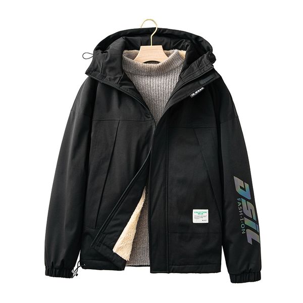 men's plus velvet jacket autumn and winter clothes men's 2020 new youth winter clothing on plus velvet jacket male tide plate, Black;brown
men's plus velvet jacket autumn and winter clothes men's 2020 new youth winter clothing on plus velvet jacket male tide plate, Black;brown