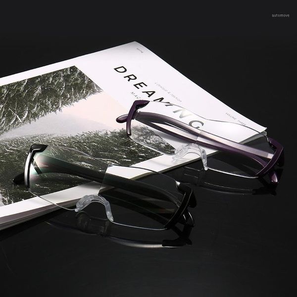 big vision 250% reading glasses men frameless magnifying 1.6 times eyeglasses women +250 degrees magnifies glasses1, White;black
big vision 250% reading glasses men frameless magnifying 1.6 times eyeglasses women +250 degrees magnifies glasses1, White;black