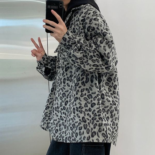 2021 new new autumn and winter jackets to keep men's fashions streetwear style use leopard design sense niche long sleeves 40zj, White;black
2021 new new autumn and winter jackets to keep men's fashions streetwear style use leopard design sense niche long sleeves 40zj, White;black