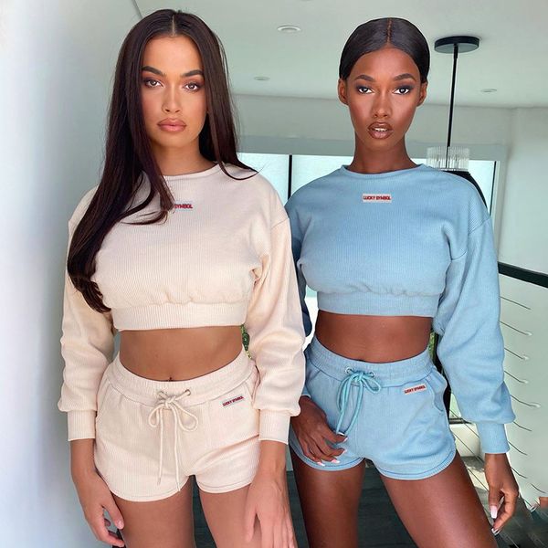 fashion women two piece set women solid o neck long sleeves crop and shorts set highstreet drawstring 2 piece autumn wear, Gray
fashion women two piece set women solid o neck long sleeves crop and shorts set highstreet drawstring 2 piece autumn wear, Gray