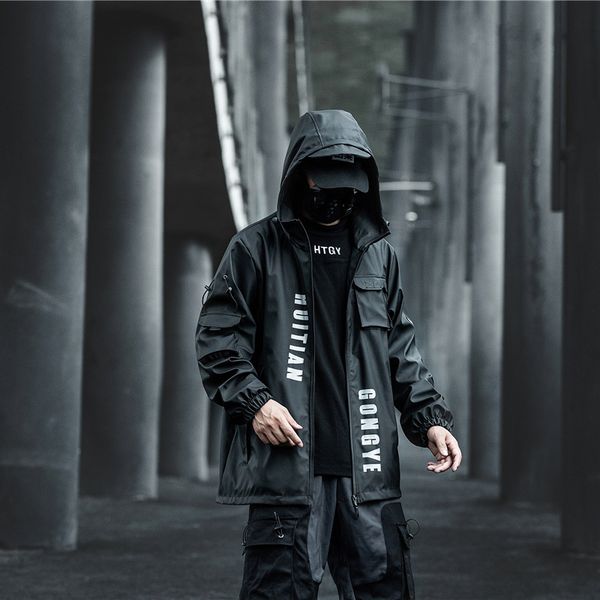 2020 autumn/winter jacket men chinese embroidery color block patchwork hooded streetwear jackets hip hop casual coats, Black
2020 autumn/winter jacket men chinese embroidery color block patchwork hooded streetwear jackets hip hop casual coats, Black