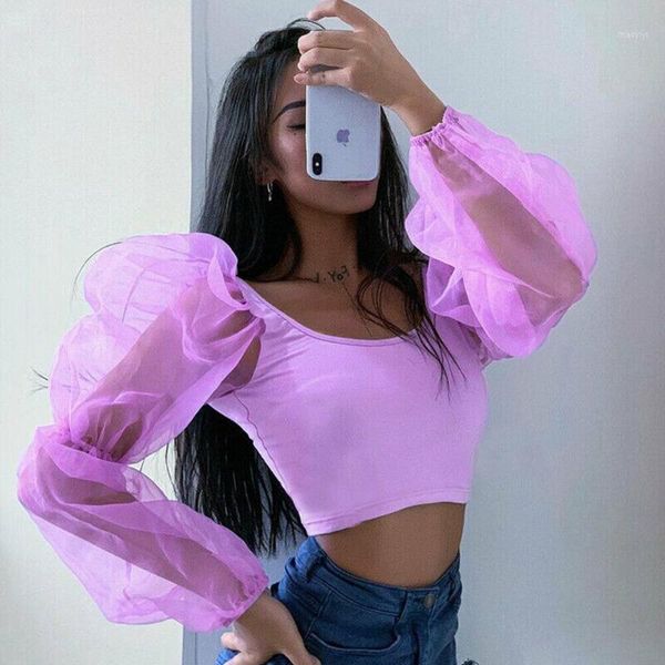 2021 summer women organza ruffled sleeve solid color casual club short t-shirt vintage tee korean style women clothes 20211, White
2021 summer women organza ruffled sleeve solid color casual club short t-shirt vintage tee korean style women clothes 20211, White