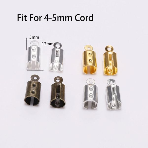 100pcs 5*12mm fold over crimp cord end findings leather clasp tip end jewelry connector for jewelry making supplies diy bracelet bbymjf
100pcs 5*12mm fold over crimp cord end findings leather clasp tip end jewelry connector for jewelry making supplies diy bracelet bbymjf