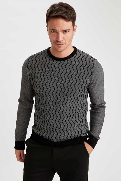 defacto slim fit bisiklet yaka triko kazak-t1208az20wn, White;black
defacto slim fit bisiklet yaka triko kazak-t1208az20wn, White;black