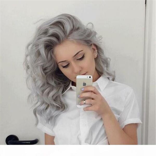 brazilian human hair sliver grey wigs with baby hair body wave lace frontal pure grey color glueless full lace wig 130% density, Black;brown
brazilian human hair sliver grey wigs with baby hair body wave lace frontal pure grey color glueless full lace wig 130% density, Black;brown