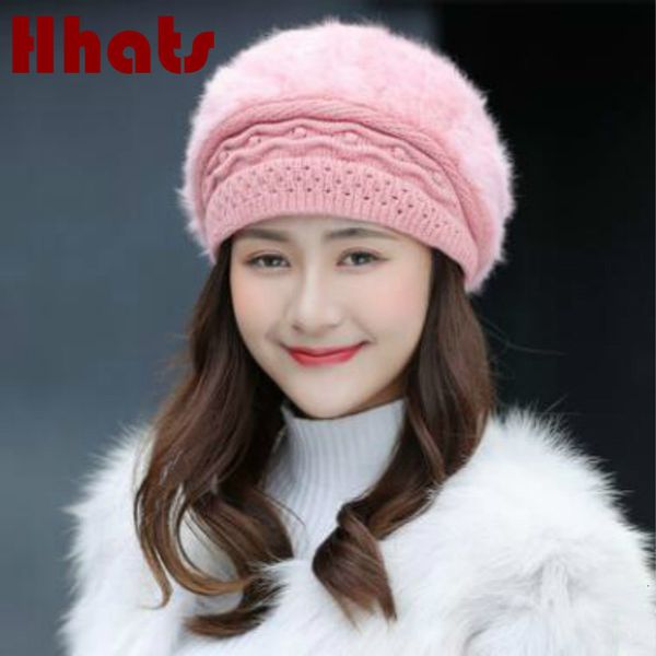 winter outdoor thick warm knitted hat solid women fleece lining skullies beanie girl real fur stocking hat cap turban, Blue;gray
winter outdoor thick warm knitted hat solid women fleece lining skullies beanie girl real fur stocking hat cap turban, Blue;gray