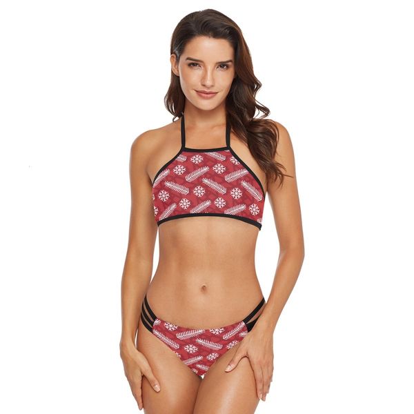 new 2021 split christmas backless tube swimwear swimsuit 2 piece set swimming suit for women zv11, White;black
new 2021 split christmas backless tube swimwear swimsuit 2 piece set swimming suit for women zv11, White;black