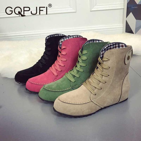 female autumn and winterretro flat women's shoesfashion ankle bootslace up women's bootscasual shoesplus size boots1, Black
female autumn and winterretro flat women's shoesfashion ankle bootslace up women's bootscasual shoesplus size boots1, Black