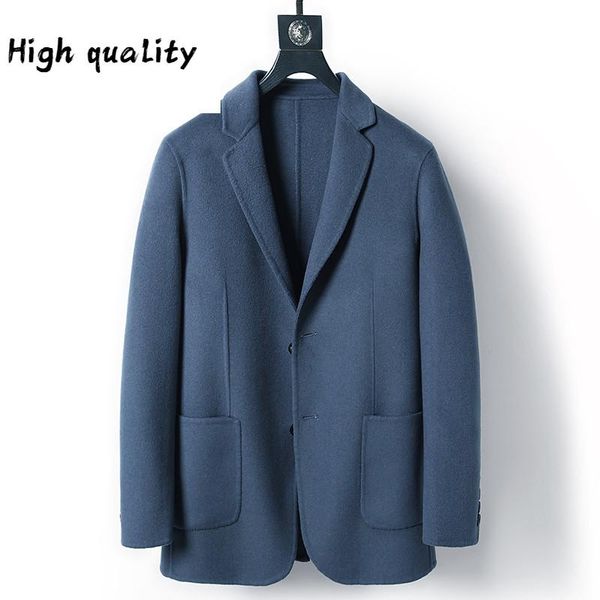 wool men's coat spring autumn black double-sided woolen jacket men overcoat 2020 casaco masculino
wool men's coat spring autumn black double-sided woolen jacket men overcoat 2020 casaco masculino