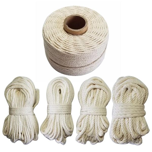 100% natural cotton rope twine macrame cords tag hang handmade accessory diy, Black;white
100% natural cotton rope twine macrame cords tag hang handmade accessory diy, Black;white