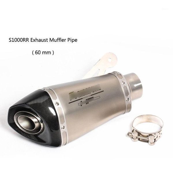motorcycle exhaust system 51mm 60mm carbon fiber modified muffler pipe tail escape slip on for s1000r s1000rr with dbkiller1
motorcycle exhaust system 51mm 60mm carbon fiber modified muffler pipe tail escape slip on for s1000r s1000rr with dbkiller1