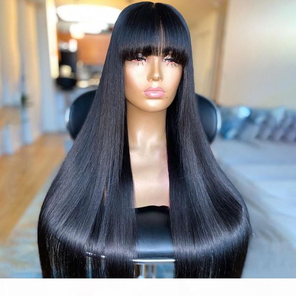 pre plucked 5x5 silk lace front human hair wigs with bangs 180density remy hair straight wigs with baby hair, Black;brown
pre plucked 5x5 silk lace front human hair wigs with bangs 180density remy hair straight wigs with baby hair, Black;brown