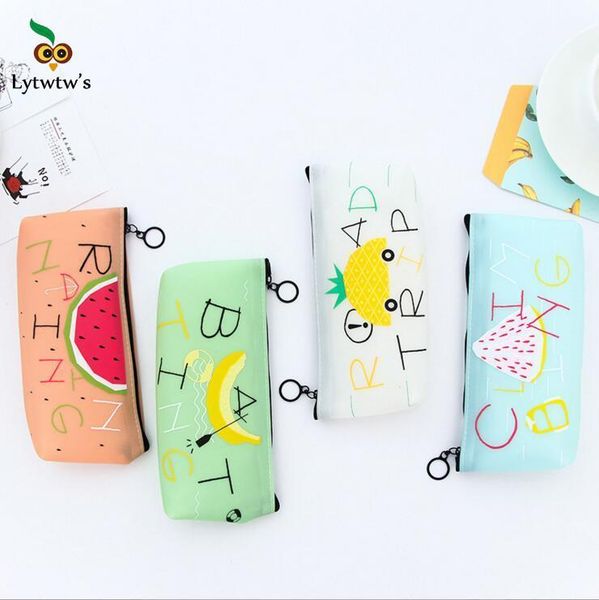 pencil bags 1 piece lytwtw's cute kawaii fruit watermelon banana portable pen bag case pocket pounch silicon school stationary1
pencil bags 1 piece lytwtw's cute kawaii fruit watermelon banana portable pen bag case pocket pounch silicon school stationary1
