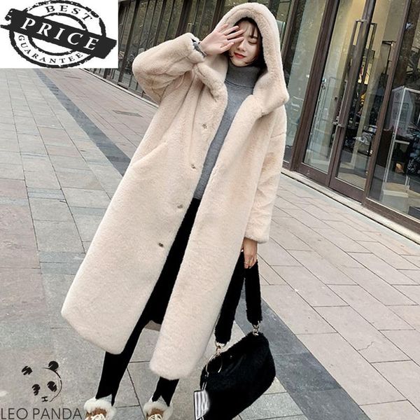 quality women high 2021 winter faux fur coat luxury long fur coat loose lapel overcoat thick warm plus size plush coats, Black
quality women high 2021 winter faux fur coat luxury long fur coat loose lapel overcoat thick warm plus size plush coats, Black