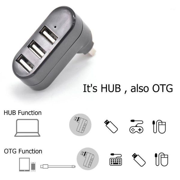 hubs 3 port multi 2.0 usb hub mini high speed rotate splitter adapter for lapnotebook pc computer accessories1
hubs 3 port multi 2.0 usb hub mini high speed rotate splitter adapter for lapnotebook pc computer accessories1