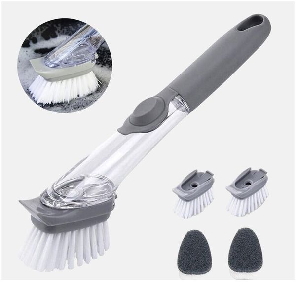 1/5pcs double use kitchen cleaning brush scrubber dish bowl washing sponge matic liquid dispenser kitchen pot clea bbylgu
1/5pcs double use kitchen cleaning brush scrubber dish bowl washing sponge matic liquid dispenser kitchen pot clea bbylgu