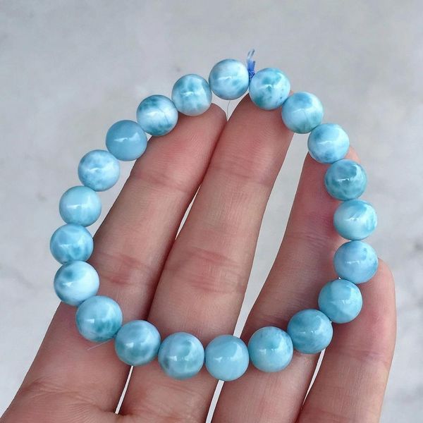 blue 8.5mm natural certificate larimar precious female stone powerful man drawing round crystal beads jewelry bracelet aaaaaaa ppmh, Black
blue 8.5mm natural certificate larimar precious female stone powerful man drawing round crystal beads jewelry bracelet aaaaaaa ppmh, Black