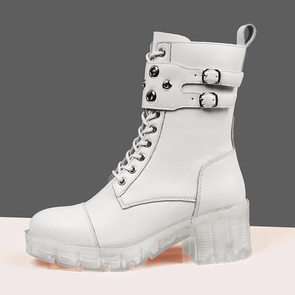 errfc selling ladies white motorcycle boots round toe buckle girls trending leisure shoes for women mid calf size 35-40, Black
errfc selling ladies white motorcycle boots round toe buckle girls trending leisure shoes for women mid calf size 35-40, Black