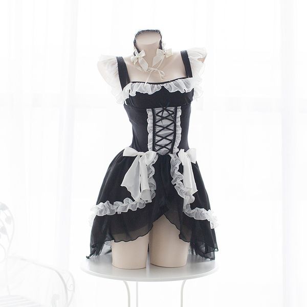 lolita, anime's cute gothic dress, ladies'costumes, lingerie, chiffon, frilly, girly bikini, sexy, uniform temptation, Black
lolita, anime's cute gothic dress, ladies'costumes, lingerie, chiffon, frilly, girly bikini, sexy, uniform temptation, Black