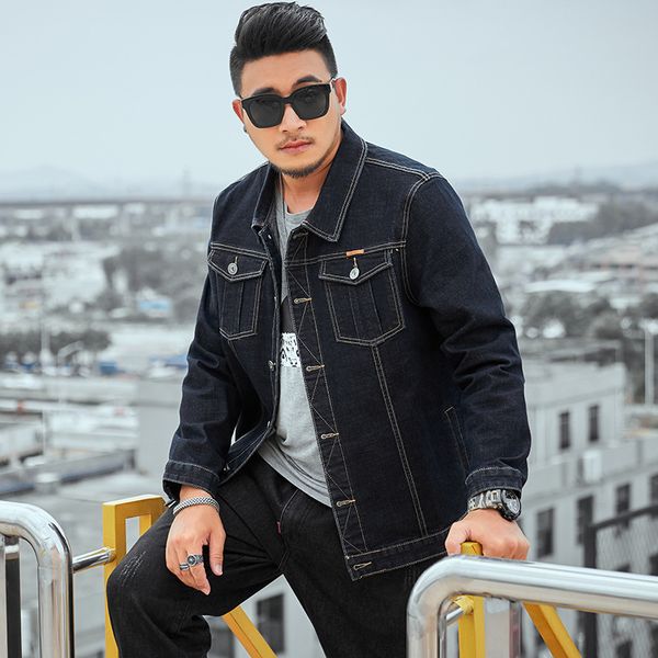 2021 denim jacket men fashion casual jackets man outwear spring turn-down collar demin coat cotton clothes arrival 7xl 8xl 2c58, Black;brown
2021 denim jacket men fashion casual jackets man outwear spring turn-down collar demin coat cotton clothes arrival 7xl 8xl 2c58, Black;brown