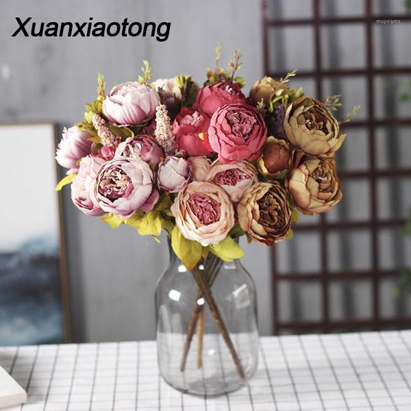 11/13 head red peony artificial flower bouquet blue white pink yellow peonies fake flowers home decoration wedding table decor1
11/13 head red peony artificial flower bouquet blue white pink yellow peonies fake flowers home decoration wedding table decor1