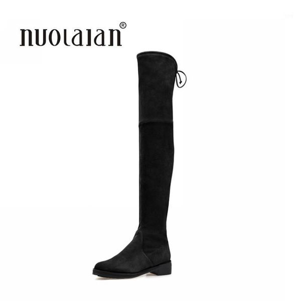 boots brand fashion women over knee suede thigh high with warm 2021 autumn winter quality classical botas shoes1, Black
boots brand fashion women over knee suede thigh high with warm 2021 autumn winter quality classical botas shoes1, Black