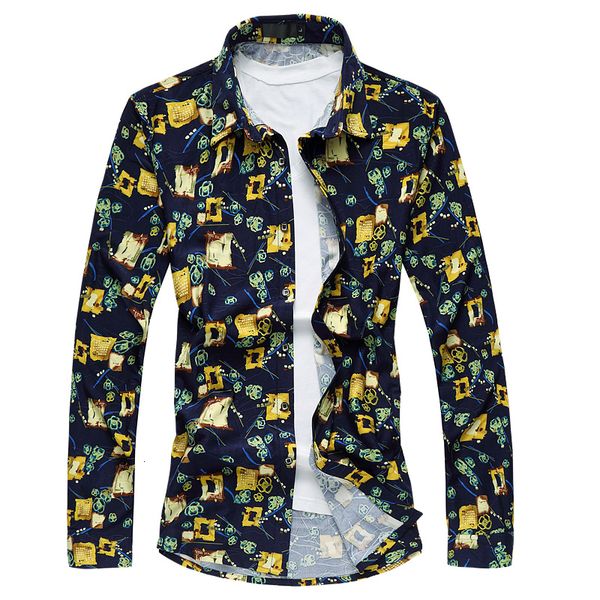 2021 new spring autumn men's long sleeve brand fashion camisa social flower shirt men chemise homme 2ol3, White;black
2021 new spring autumn men's long sleeve brand fashion camisa social flower shirt men chemise homme 2ol3, White;black