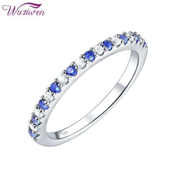 wuziwen blue and white crystal zircon 925 sterling silver rings for women straight wedding engagement band q1118, Golden;silver
wuziwen blue and white crystal zircon 925 sterling silver rings for women straight wedding engagement band q1118, Golden;silver