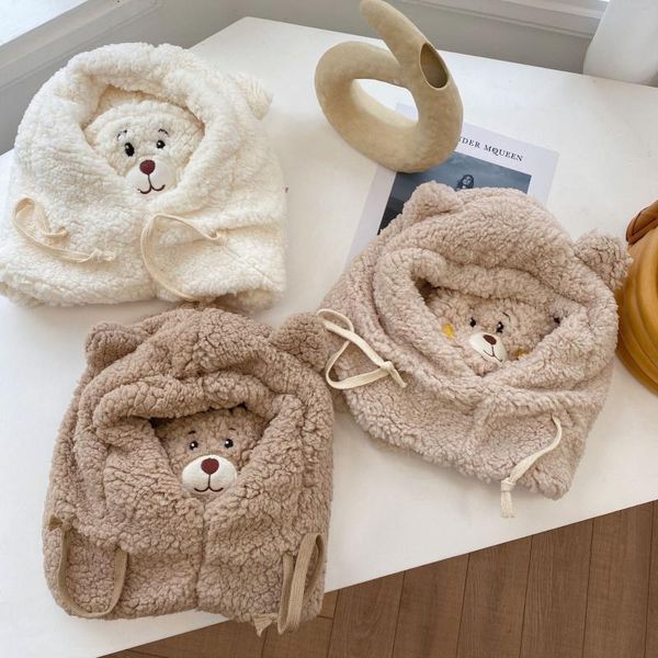 beanie/skull caps scarf cold warm winter hat for women cute bear ears windproof neck cap plush cashmere, Blue;gray
beanie/skull caps scarf cold warm winter hat for women cute bear ears windproof neck cap plush cashmere, Blue;gray