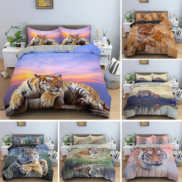 fashion digital printing tiger bedding set children 3d animal bedclothes quilt duvet cover sets single king size
fashion digital printing tiger bedding set children 3d animal bedclothes quilt duvet cover sets single king size