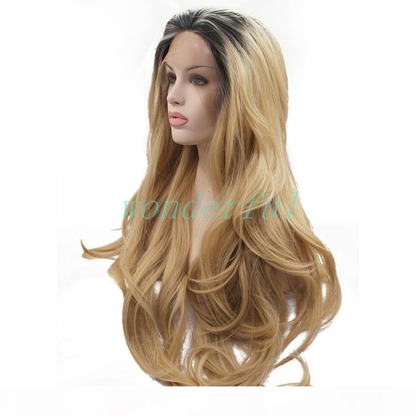 ombre blonde wig with dark roots 24 inch wavy synthetic lace front wig with baby hair heat resistant fiber wigs for women, Black
ombre blonde wig with dark roots 24 inch wavy synthetic lace front wig with baby hair heat resistant fiber wigs for women, Black