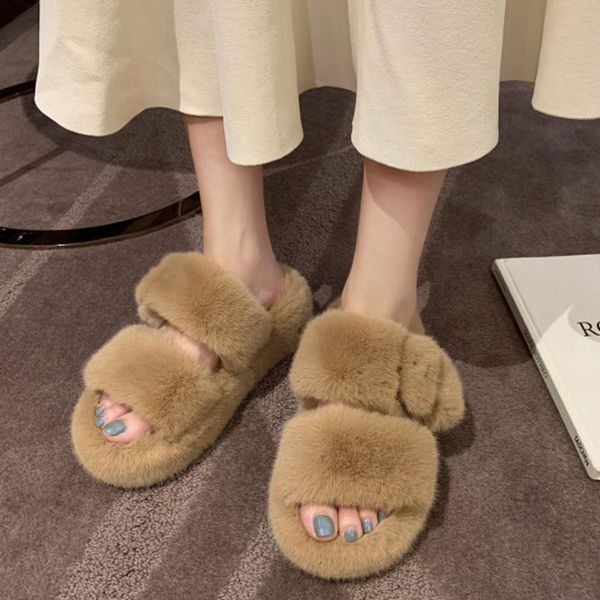 2020 winter women house furry slippers fashion designer wedges fur warm shoes ladies slip on slides female home plush shoes, Black
2020 winter women house furry slippers fashion designer wedges fur warm shoes ladies slip on slides female home plush shoes, Black