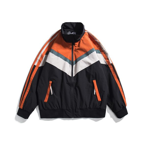 chaotang 2021ins fashion brand stand collar matching casual coat spring new color contrast school uniform jacket for men, Black;brown
chaotang 2021ins fashion brand stand collar matching casual coat spring new color contrast school uniform jacket for men, Black;brown