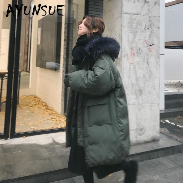 90% white white duck down jacket women clothes 2020 winter coat women raccoon fur collar puffer jacket warm parka yy21961, Black
90% white white duck down jacket women clothes 2020 winter coat women raccoon fur collar puffer jacket warm parka yy21961, Black