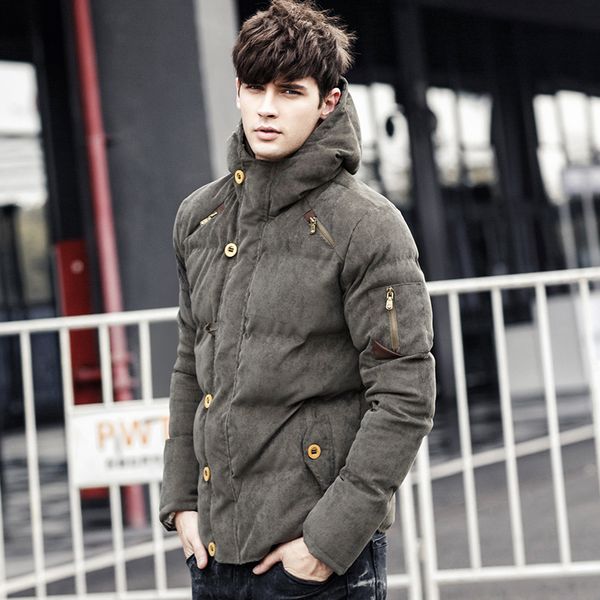 2021 parkas winter jacket of men with hoods men's solid cotton jackets male new design quality velvet clothes d01 uu70, Black
2021 parkas winter jacket of men with hoods men's solid cotton jackets male new design quality velvet clothes d01 uu70, Black