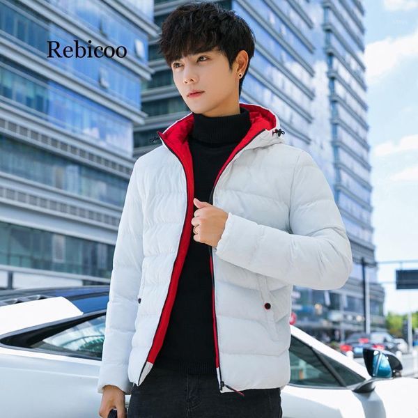 men hooded winter pure color with thick cotton-padded jacket teenagers leisure warm cotton-padded clothes1, Black
men hooded winter pure color with thick cotton-padded jacket teenagers leisure warm cotton-padded clothes1, Black