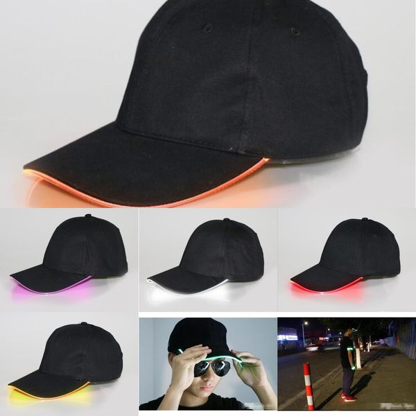 black new arrive led light glow hat fabric baseball caps luminous 7 colors for selection adjustment size xmas partdd8g
black new arrive led light glow hat fabric baseball caps luminous 7 colors for selection adjustment size xmas partdd8g