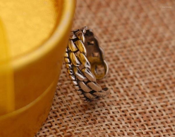 vintage lady ring 925 sterling silver jewelry chain beads korean version thai silver open ring allied express1, Golden;silver
vintage lady ring 925 sterling silver jewelry chain beads korean version thai silver open ring allied express1, Golden;silver