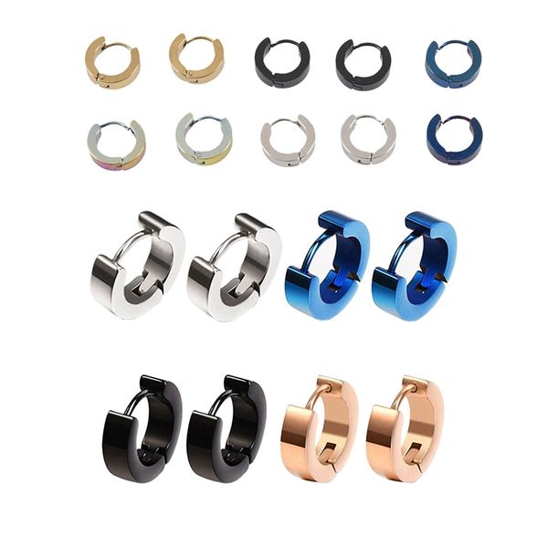 9 pairs stainless steel small hoop earrings hypoallergenic earring, 5 pairs 5 colors & 4 4 colors, Golden;silver
9 pairs stainless steel small hoop earrings hypoallergenic earring, 5 pairs 5 colors & 4 4 colors, Golden;silver