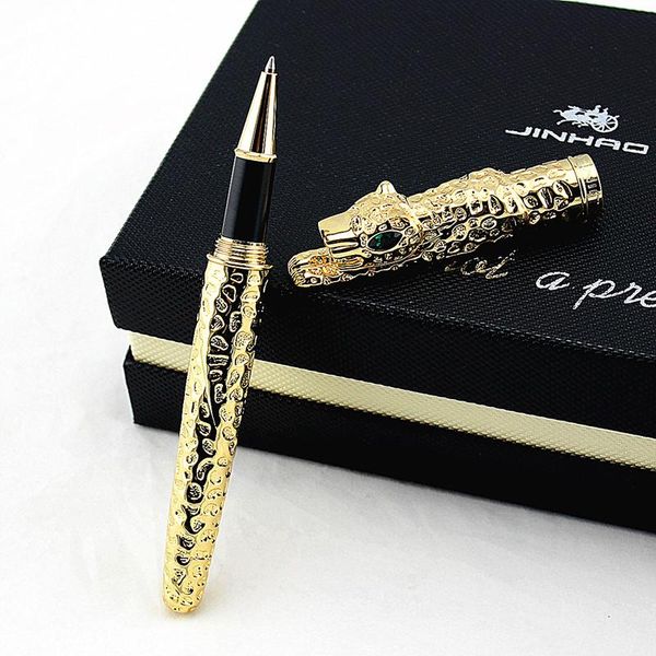 gel pens jinhao cheetah full metal golden rollerball pen luxurious exquisite advanced writing gift for business graduate office
gel pens jinhao cheetah full metal golden rollerball pen luxurious exquisite advanced writing gift for business graduate office