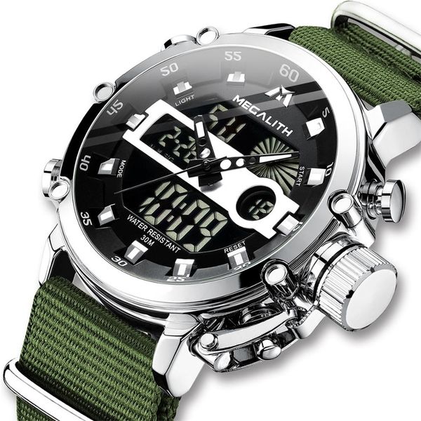 megalith sport casual watches men luminous waterproof men brand luxury date led analog quartz watch clock relogio masculino 201209, Slivery;brown
megalith sport casual watches men luminous waterproof men brand luxury date led analog quartz watch clock relogio masculino 201209, Slivery;brown