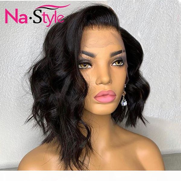 short bob water wave lace front wig preplucked pixie cut wig 13x6 lace frontal natural lace front human hair wigs for women remy, Black
short bob water wave lace front wig preplucked pixie cut wig 13x6 lace frontal natural lace front human hair wigs for women remy, Black