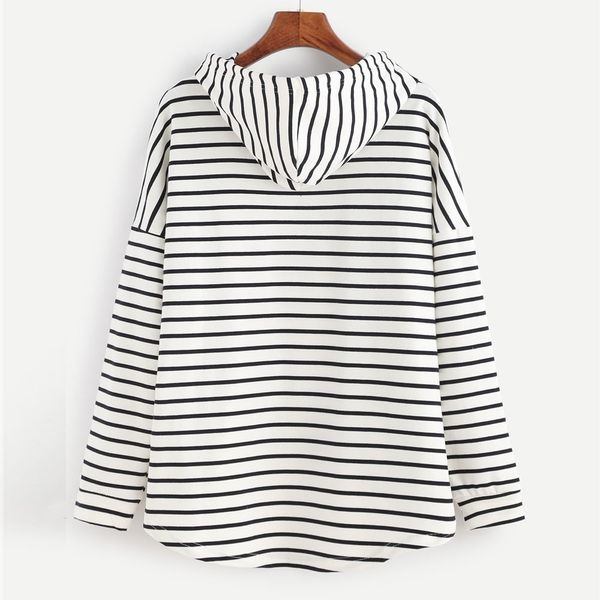 2021 new fashion women hoodies ladies stripe printed sweatshirts casual cotton streetwear loose plus size womens hooded coat wayu, Black
2021 new fashion women hoodies ladies stripe printed sweatshirts casual cotton streetwear loose plus size womens hooded coat wayu, Black