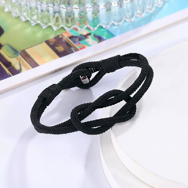2021 new couples hand-woven rope bracelets men's snake punk style bracelets women's gifts, Black
2021 new couples hand-woven rope bracelets men's snake punk style bracelets women's gifts, Black