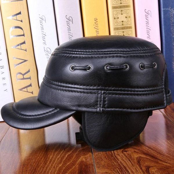 2020 new sheepskin leather flat cap hat men's winter warm sheep skin flat hat outdoor with earmuffs cotton black color men1, Blue;gray
2020 new sheepskin leather flat cap hat men's winter warm sheep skin flat hat outdoor with earmuffs cotton black color men1, Blue;gray
