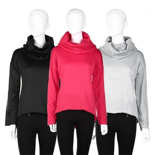 fashion women's pullovers hoodies casual long sleeve irregular loose jumper mini dress, Black
fashion women's pullovers hoodies casual long sleeve irregular loose jumper mini dress, Black